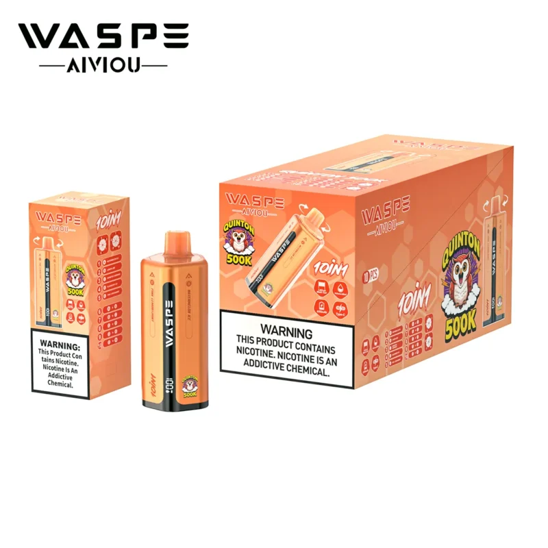 Suvaper Waspe Quinton 500k 500000 Puffs 10 In 1 Vape Flavor Group Watermelon Lemon Lime Product View 2 Eu Warehouse Disp