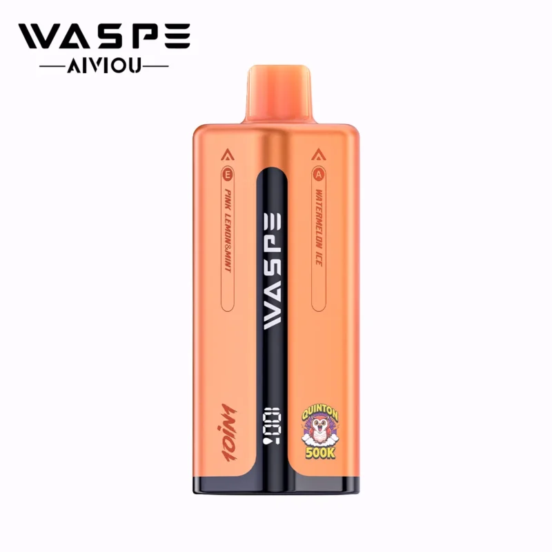 Suvaper Waspe Quinton 500k 500000 Puffs 10 In 1 Vape Flavor Group Watermelon Lemon Lime Product View 3 Eu Warehouse Disp