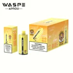 Suvaper Waspe Quinton 500k 500000 Puffs 10 In 1 Vape Flavor Group 3 Banana Pineapple Mango Product View 2 Eu Warehouse D