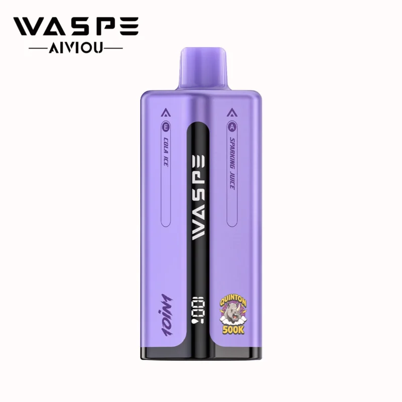 Suvaper Waspe Quinton 500k 500000 Puffs 10 In 1 Vape Flavor Group 6 Sparkling Juice Grape Orange Product View 3 Eu Wareh