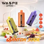 Suvaper Waspe Quinton 500k 500000 Puffs 10 In 1 Vape Multi Flavor Device Lineup Eu Warehouse