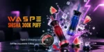 Suvaper Waspe シーシャ・フッカー 300k 300,000パフ エアフロー調整機能付き EU倉庫発 使い捨てベイプデバイス