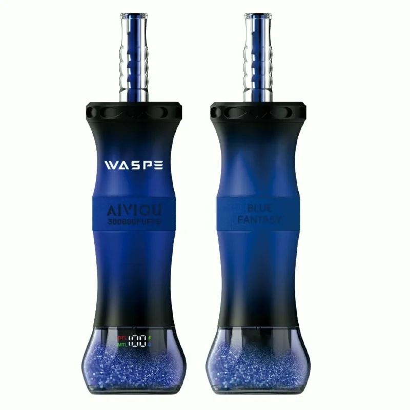 Suvaper Waspe シーシャ・フッカー 300k 300000 パフ ブルー・ファンタジー 商品詳細 1 EU倉庫 使い捨て電子タバコデバイス