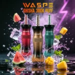 Suvaper Waspe シーシャ・フッカー 300k 300,000パフ カラフルなデバイスラインナップ EU倉庫