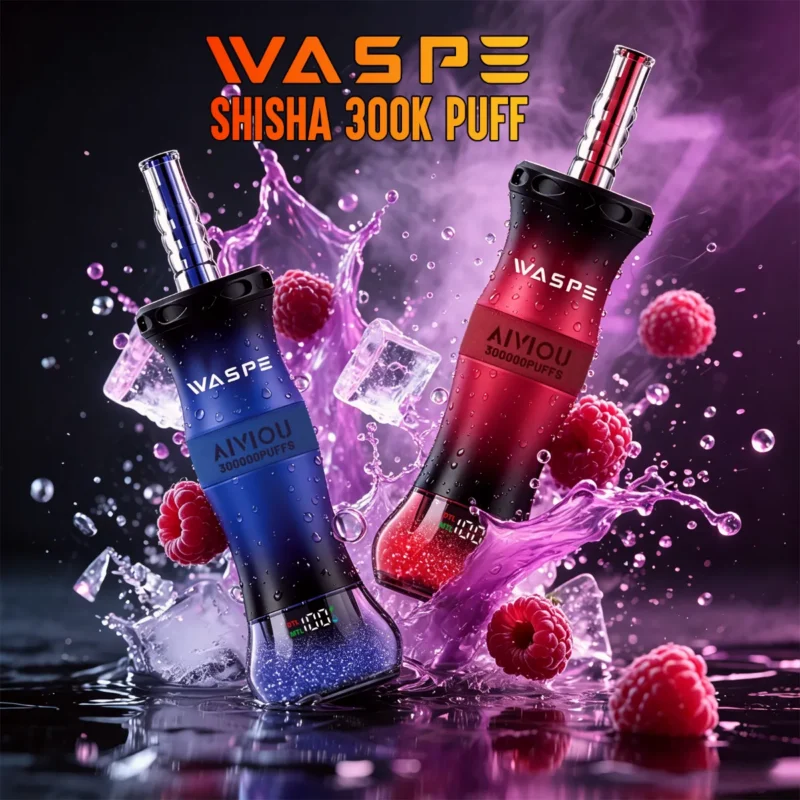 Suvaper Waspe シーシャ・フーカ 300k 300000パフ デュアルデバイス フルーツデザイン EU倉庫