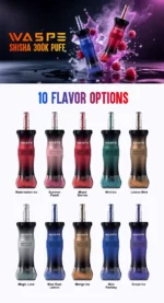 Suvaper Waspe シーシャ・フカ 300k 300,000パフ フレーバー一覧 製品概要 EU倉庫 使い捨てVAPEデバイス