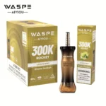 Suvaper Waspe シーシャ・フッカー 300k 300000パフ レモンミント 商品詳細 3 EU倉庫 使い捨てベイプデバイス
