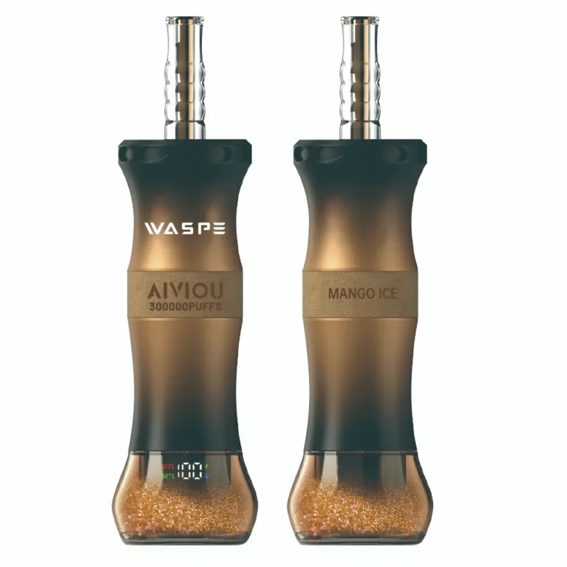 Suvaper Waspe シーシャ・フッカー 300k 300000 パフ マンゴーアイス 製品詳細 1 EU倉庫 使い捨てベイプデバイス