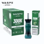 Suvaper Waspe シーシャ・フッカー 300k 300000 パフ ミントアイス 商品詳細 3 EU倉庫 使い捨てVapeデバイス