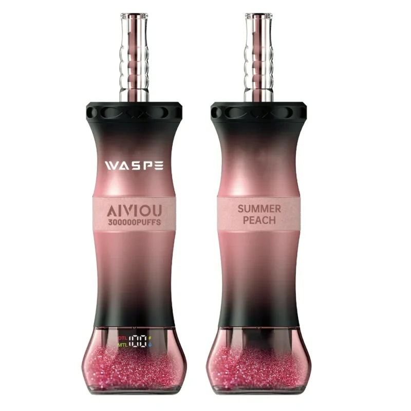 Suvaper Waspe シーシャ・フッカー 300k 300000 パフ サマーピーチ 商品詳細 1 EU倉庫 使い捨てベイプデバイス