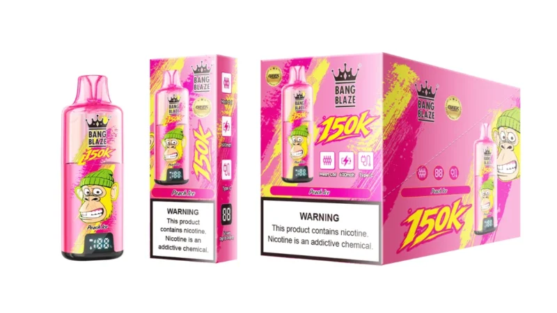 Suvaper Bang Blaze 150000 Puffs Grape Ice Product Image 004 1 Disposable Vape Device