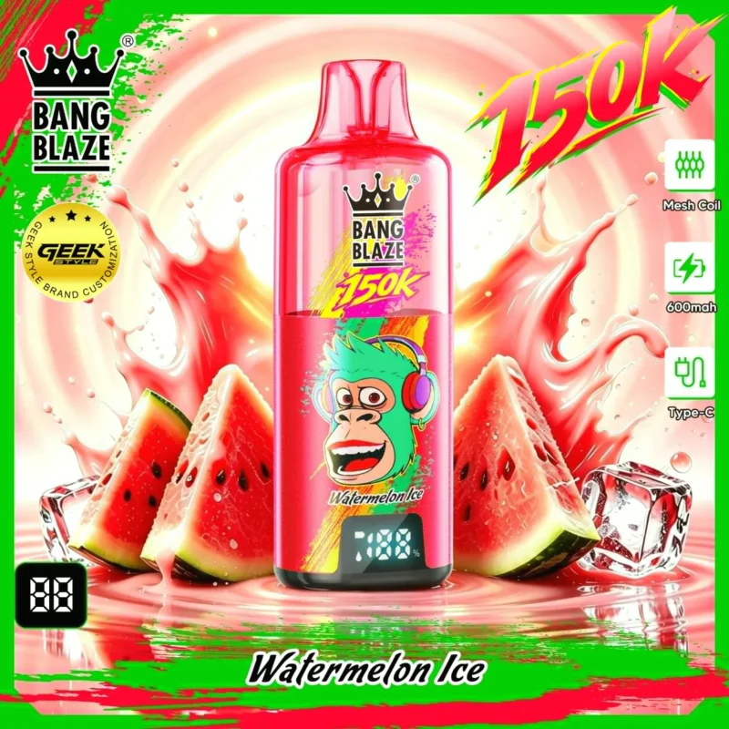 Suvaper Bang Blaze 150000 Puffs Product Image 018 Disposable Vape Device