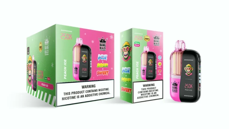 Suvaper Bang Blaze 250000 Puffs Grape Ice Product Image 004 Disposable Vape Device
