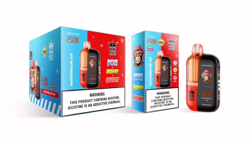 Suvaper Bang Blaze 250000 Puffs Watermelon Ice Product Image 001 Disposable Vape Device