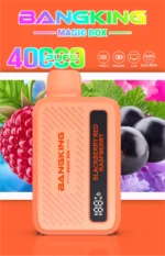 Suvaper Bang King Magic Box 40000 Puffs Blackberry Red Raspberry Flavor Image 014 Disposable Vape Device