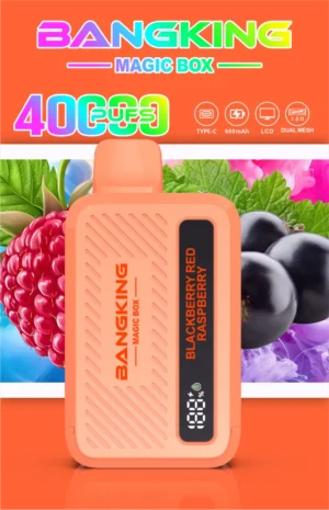 Suvaper Bang King Magic Box 40000 Puffs Blackberry Red Raspberry Flavor Image 014 Disposable Vape Device