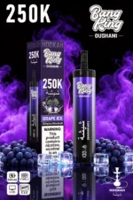 Suvaper Bang King Oushami Shisha Hookah 250000 Puffs Grape Ice Flavor Image 006 Disposable Vape Device