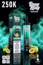 Suvaper Bang King Oushami Shisha Hookah 250000 Puffs Kiwi Passion Fruit Guava Flavor Image 002 Disposable Vape Device
