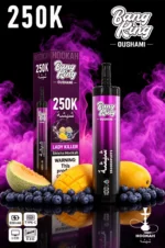 Suvaper Bang King Oushami Shisha Hookah 250000 Puffs Lady Killer Flavor Image 005 Disposable Vape Device