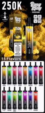 Suvaper Bang King Oushami Shisha Hookah 250000 Puffs Marketing Image 016 Disposable Vape Device