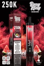 Suvaper Bang King Oushami Shisha Hookah 250000 Puffs Watermelon Ice Flavor Image 009 Disposable Vape Device