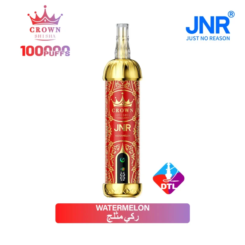 Suvaper Jnr Crown Shisha 100 000 bloss, smakvariant Cs07 Vattenmelon 07, EU-lager