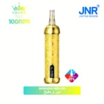 Suvaper Jnr Crown Shisha 100 000 drag, smakvariant CS12 (banan-melon), 12 st, EU-lager