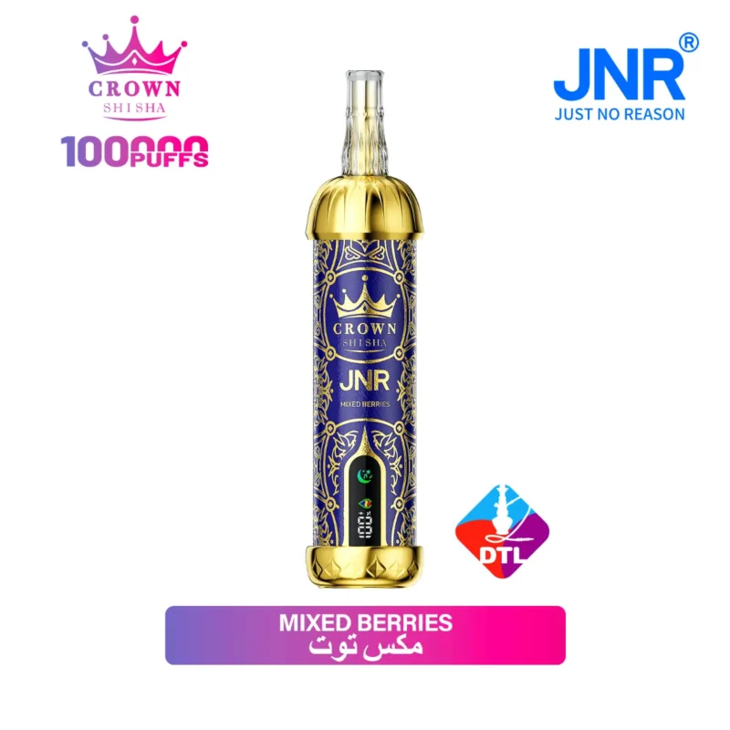 Suvaper Jnr Crown Shisha 100 000 bloss, smakvariant: Blandade bär 01, EU-lager