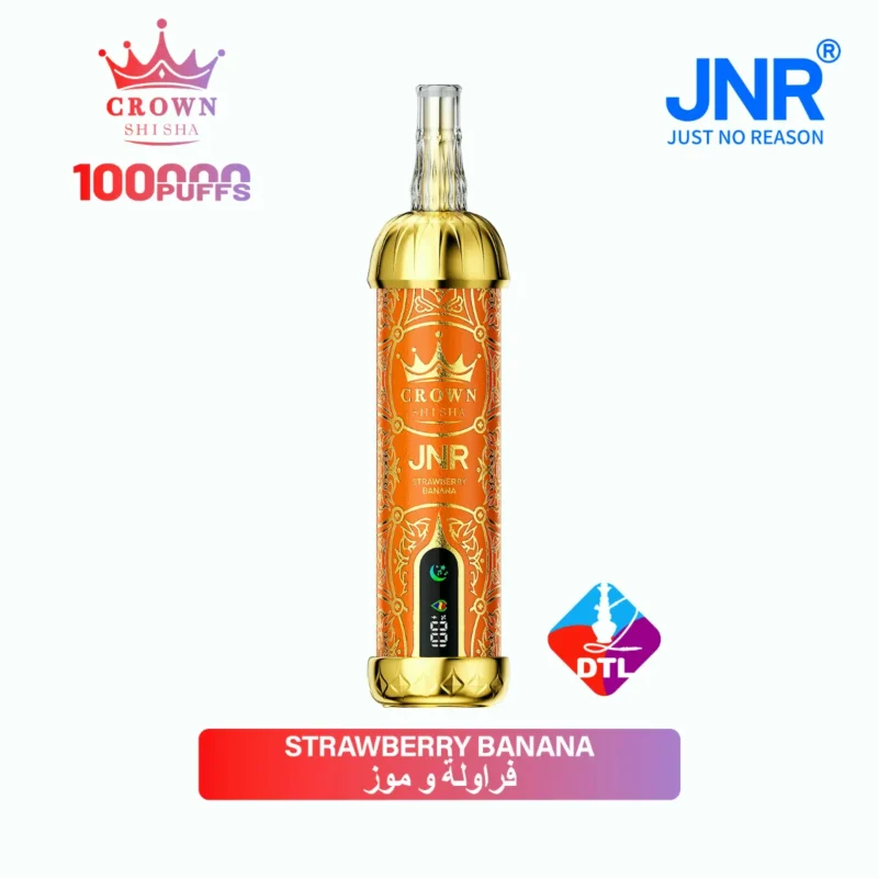 Suvaper Jnr Crown Shisha 100 000 bloss, smakvariant: jordgubbe-banan 05, EU-lager