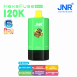 Suvaper Jnr Hexafuse 6-in-1 120,000パフ フレーバー表示 Dシリーズ 04 EU倉庫