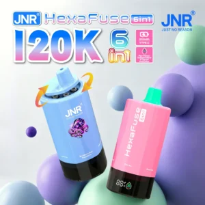 Suvaper Jnr Hexafuse 6-i-1 120 000 bloss – huvudbild av produkten, variant 01 – engångsvape-enhet från EU-lager
