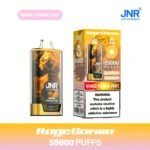 Suvaper Jnr Rage Grilla 55 000 bloss 14 Mango och passionsfrukt 55k engångsvape 181 EU Warehouse vape-enhet
