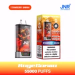 Suvaper Jnr Rage Grilla 55 000 bloss 17 Jordgubb-banan 55k engångsvape 183 EU-lagerprodukt