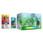 Suvaper Jnr Rage Grilla 55 000 bloss 18 Double Apple 55k engångsvape Smart 184 EU-lagerenhet
