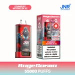Suvaper Jnr Rage Grilla 55 000 bloss 7 Jordgubb-Vattenmelon-Is 55k engångs-vapeenhet 189 EU Warehouse