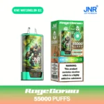 Suvaper Jnr Rage Grilla 55 000 bloss 8 Kiwi-vattenmelon-is 55k engångsvape 190 EU-lagerenhet