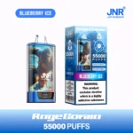Suvaper Jnr Rage Grilla 55 000 bloss engångsvape Blueberry Ice 132 EU-lager engångsenhet
