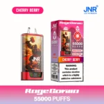 Suvaper Jnr Rage Grilla 55 000 bloss engångsvape Cherry Berry 139 euro Lagerförsäljning engångsenhet