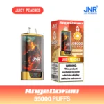 Suvaper Jnr Rage Grilla 55 000 bloss engångsvape Juicy Peaches 145 EU Lagerengångsprodukt