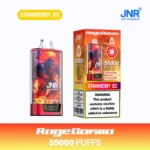 Suvaper Jnr Rage Grilla 55 000 bloss engångsvape Strawberry Ice 165 EU Lagerengångsprodukt