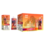 Suvaper Jnr Rage Grilla 55 000 bloss engångsvape Strawberry Ice 166 EU-lager engångsenhet