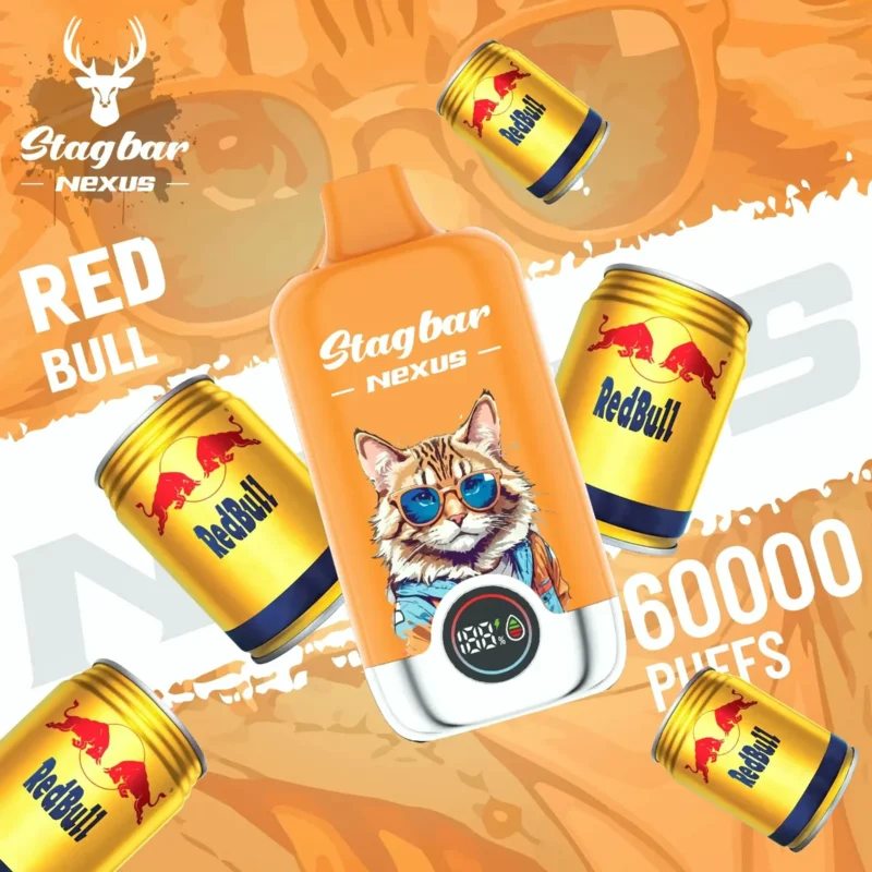 Suvaper Stag Bar Nexus 60000 Puffs Red Bull Image 008 Disposable Vape Device